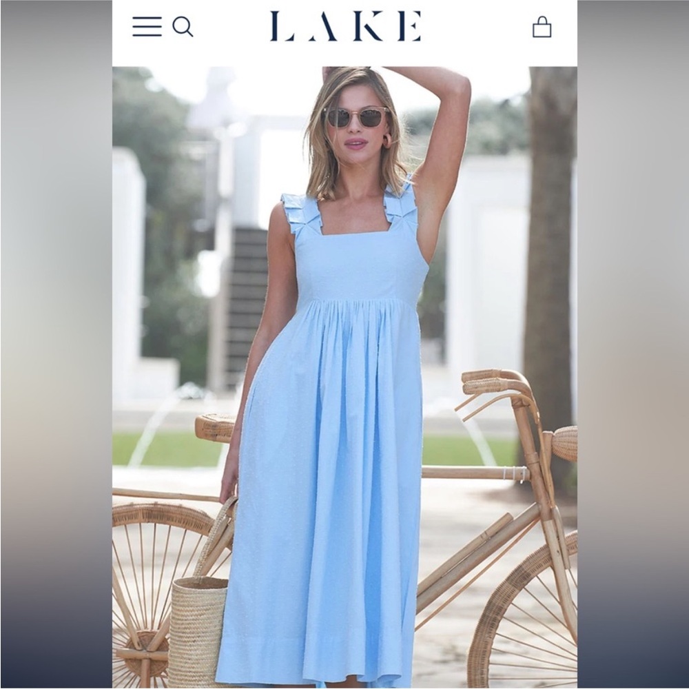 Medium- Lake Lolly Midi dress